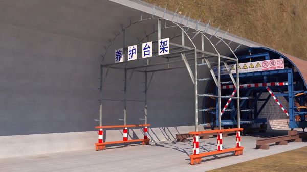 英吉沙县隧道施工动画制作公司 - 隧道施工工艺和施工方法 - 隧道施工汇报动画视频 - bim 工程施工动画